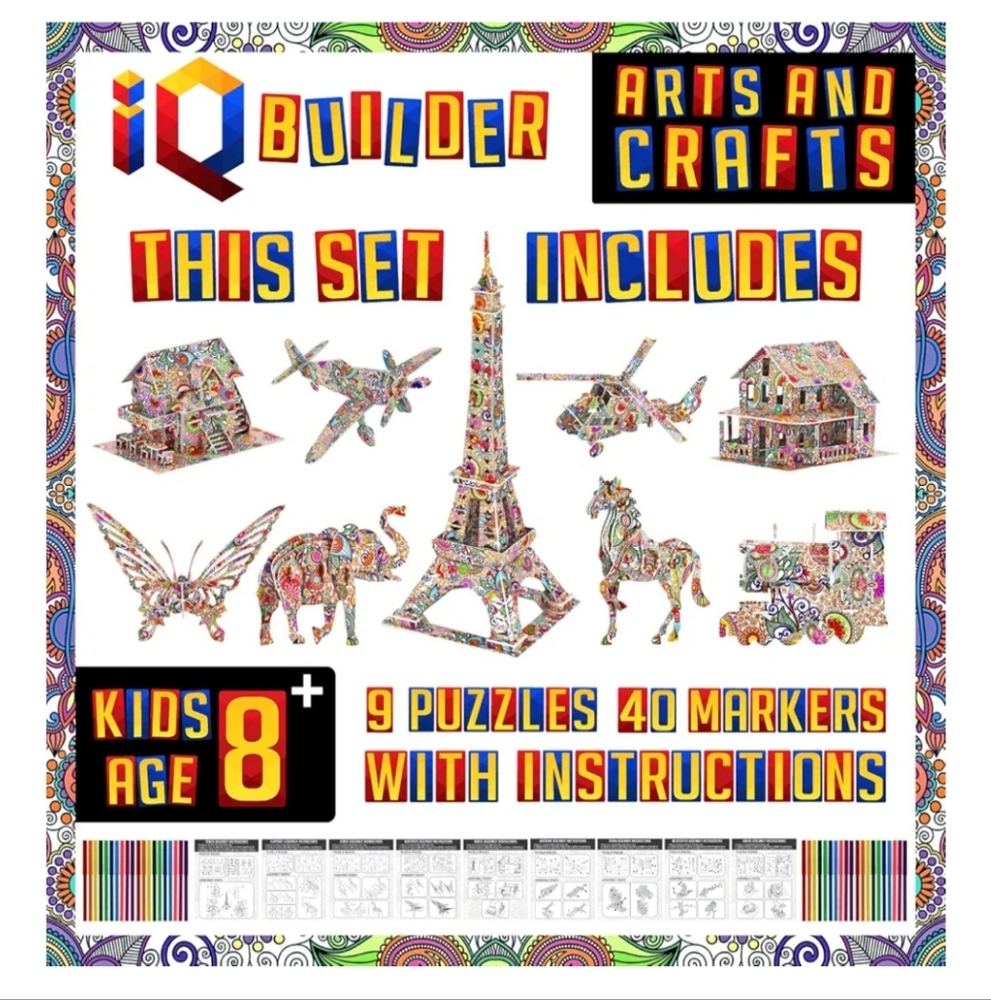 Arts and Crafts Puzzle Set